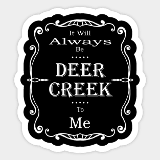 Deer Creek Sticker